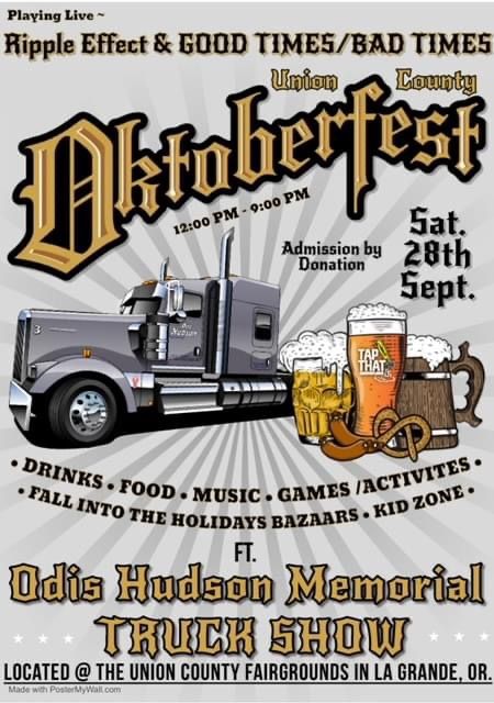 Odis Hudson Memorial Truck Show during the Union County Oktoberfest