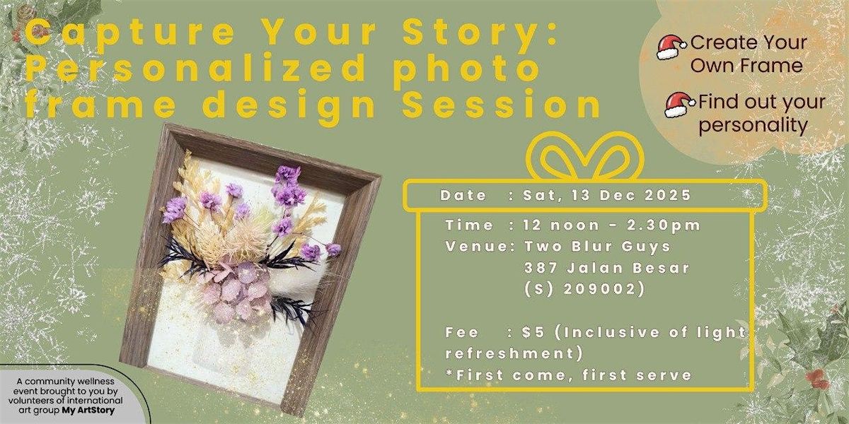 Capture Your Story: Personalized Photo Frame Design Session