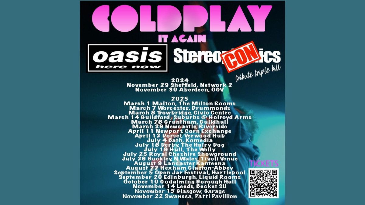 Coldplay Oasis Stereophonics tributes @ The Suburbs