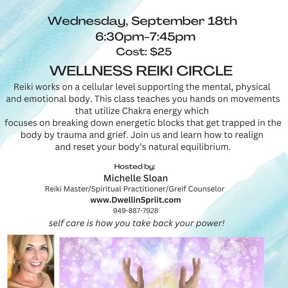 Wellness Reiki Circle w\/ Michelle Sloan