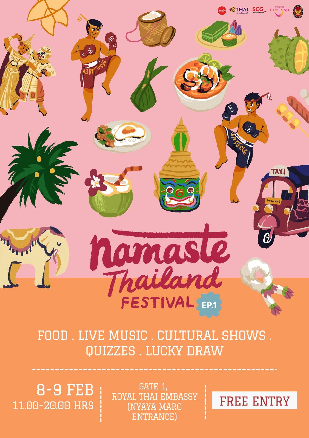 Namaste Thailand Festival 2025