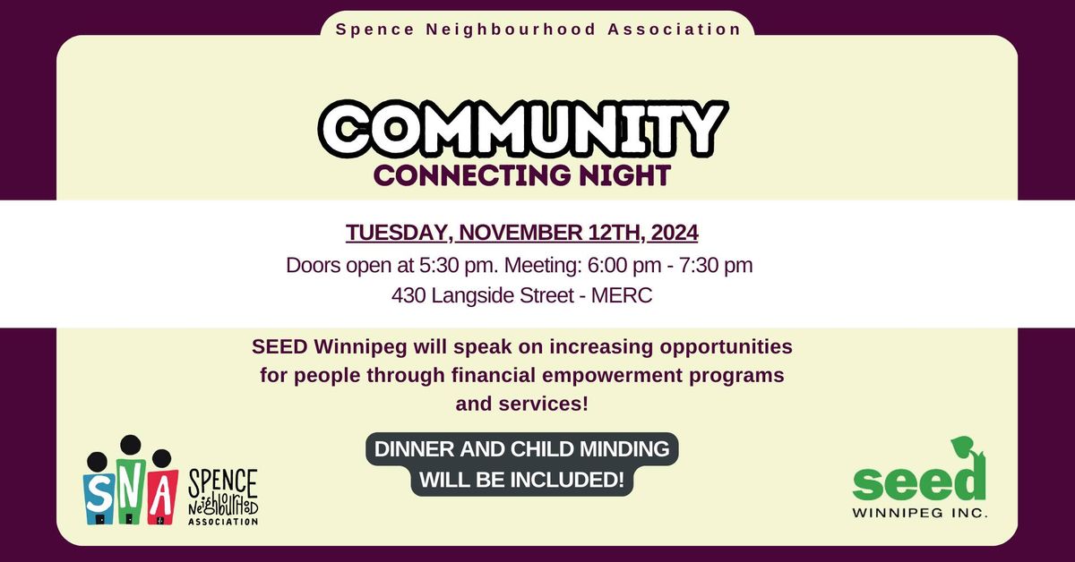 Community Connecting Night - November 12th, 2024