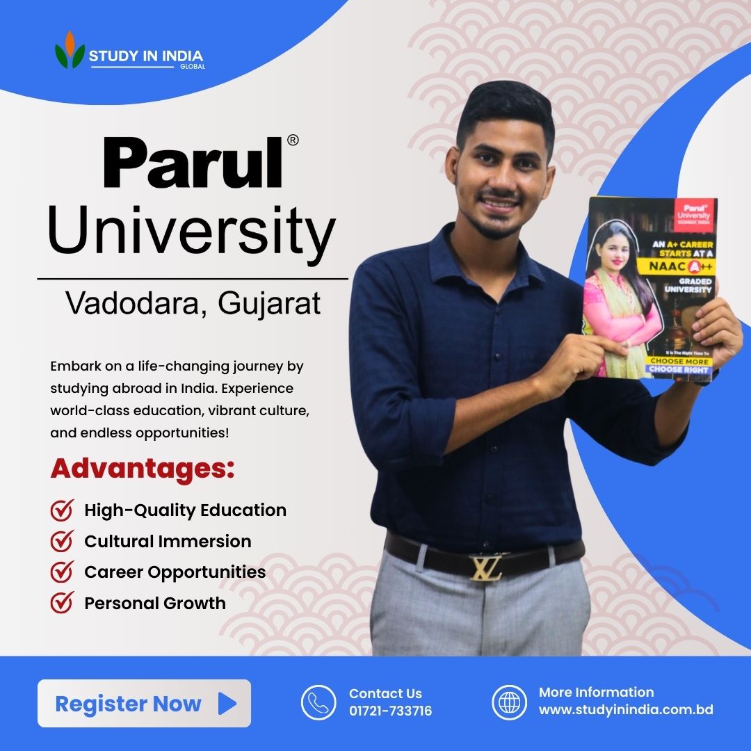 Parul University Admission from Bangladesh