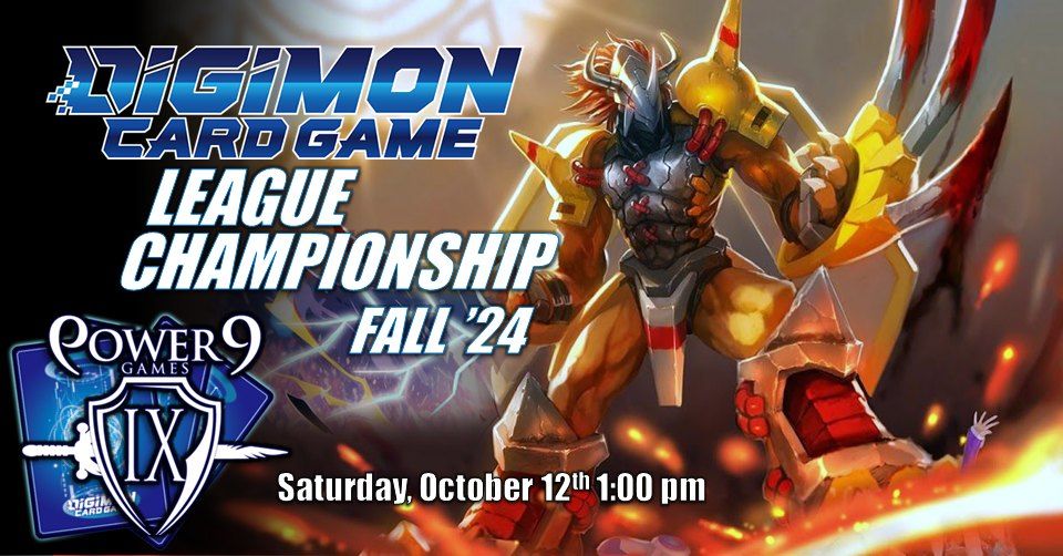 Digimon: Fall 2024 League Championship