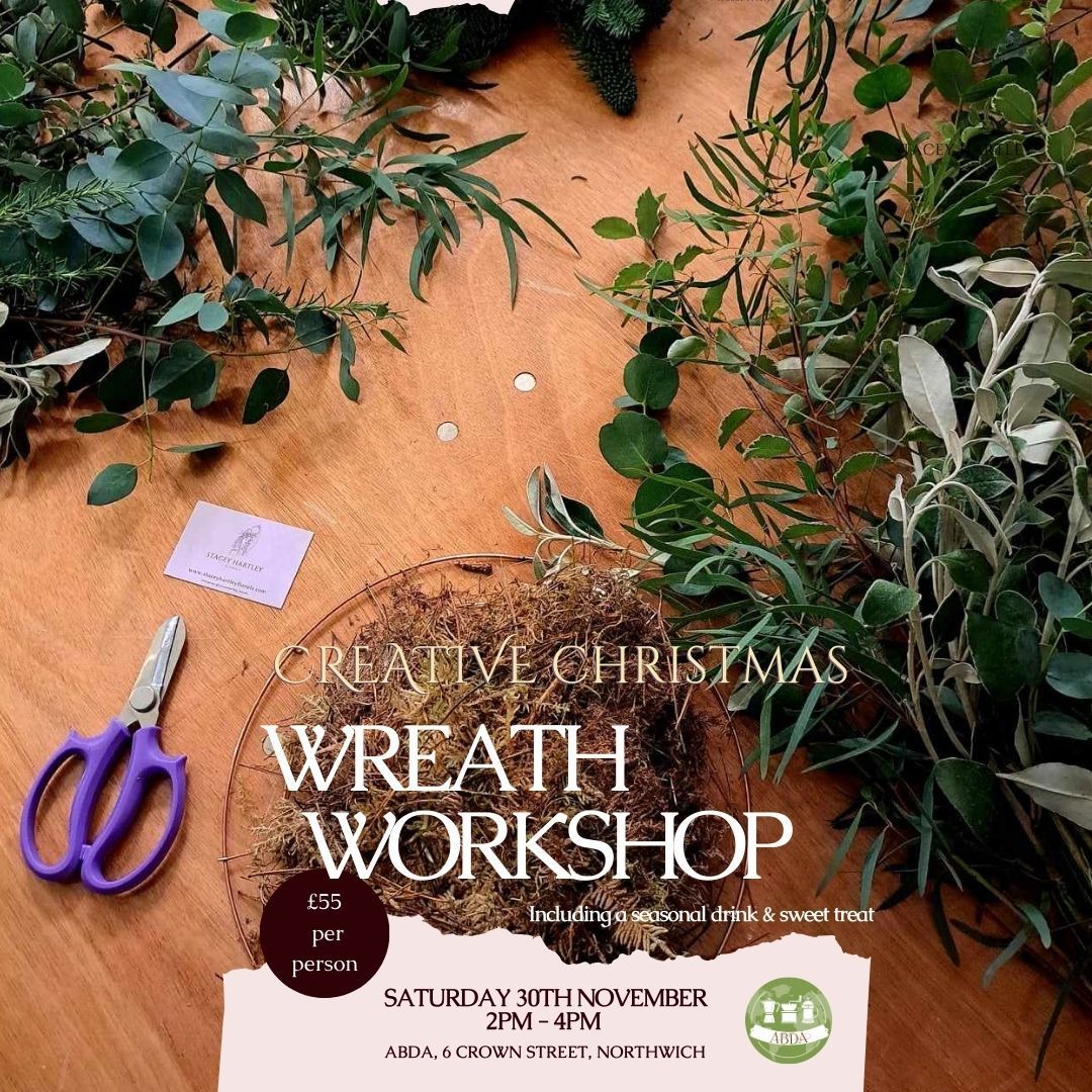 Christmas wreath workshop