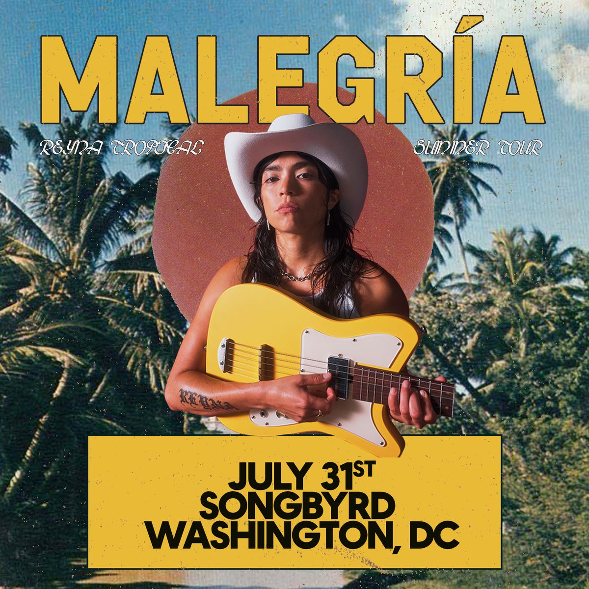 Reyna Tropical - Malegr\u00eda Summer Tour at Songbyrd DC