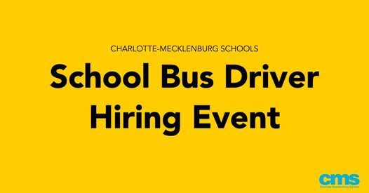 School Bus Driver Hiring Event