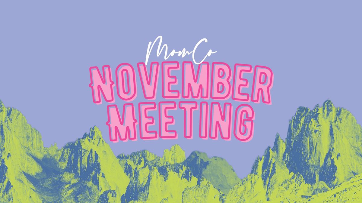 November Meeting