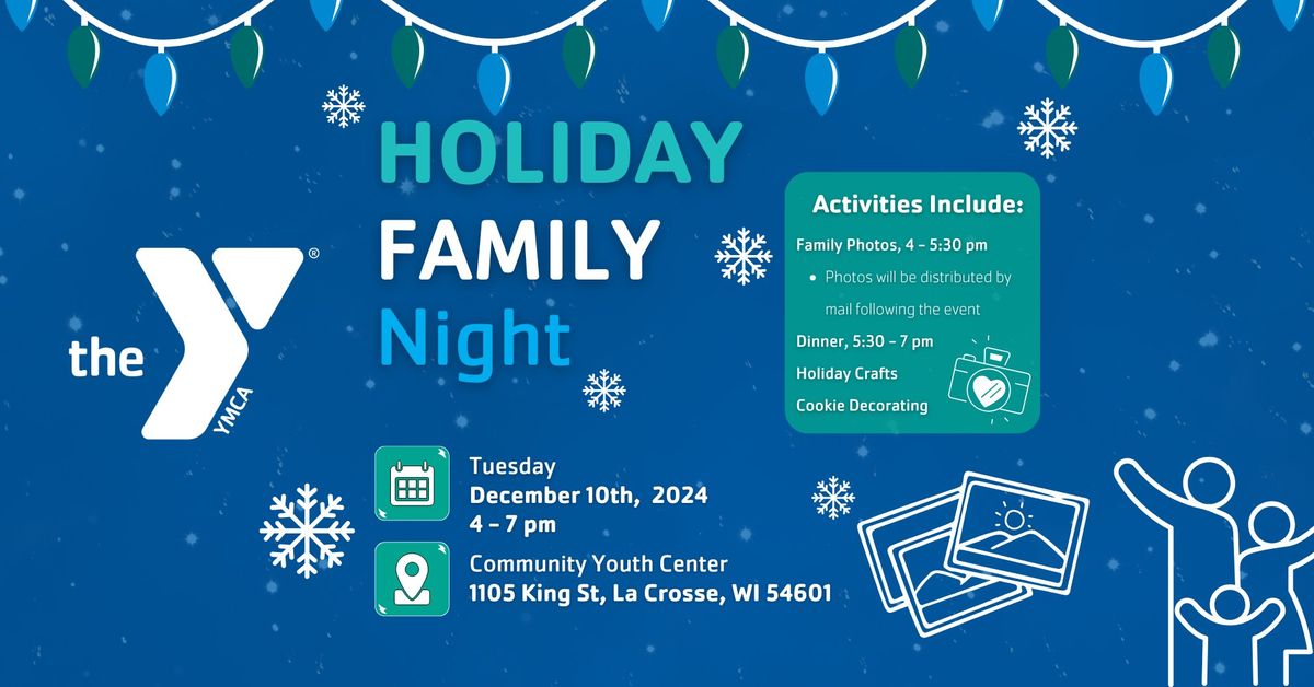 Holiday Family Night @ Community Youth Center