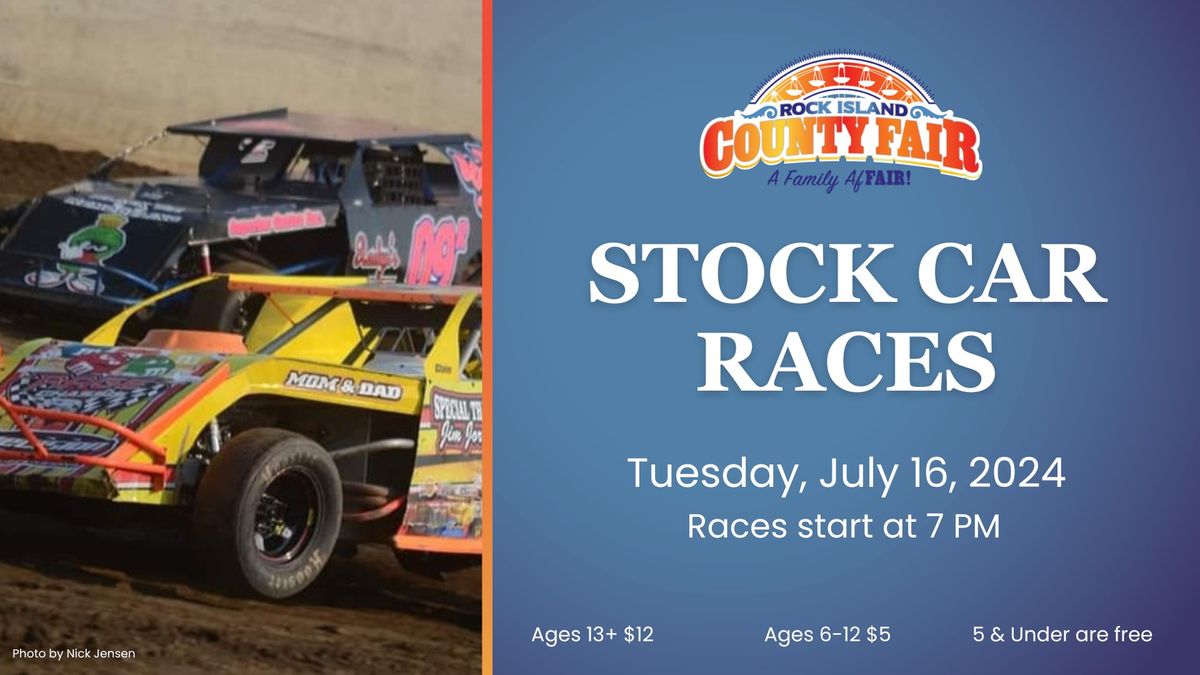 Stock Car Races - 2024 Rock Island County Fair