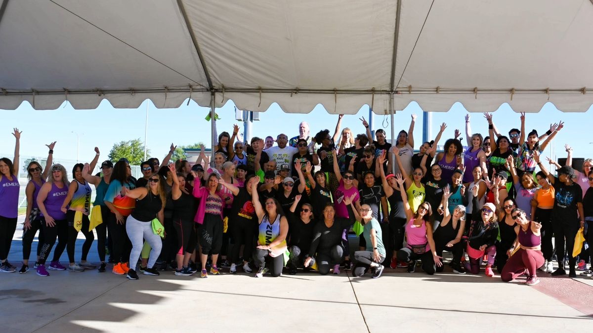 Zumbathon at Antelope Valley Family Play Day