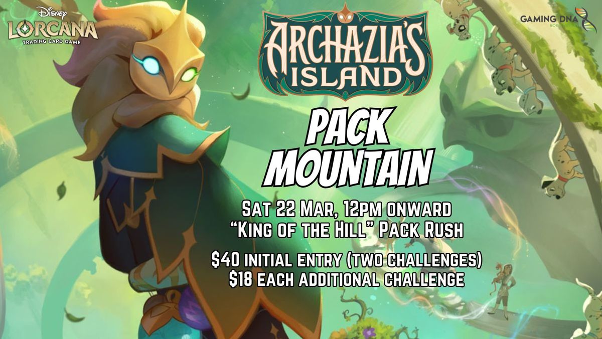 Disney Lorcana: Pack Mountain - Archazia's Island