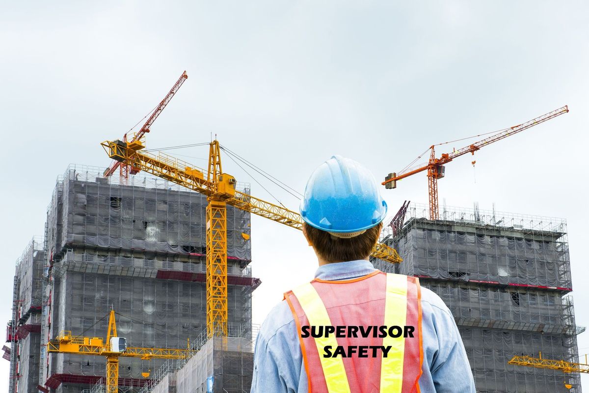 Course Construction Supervisor Safety Development Program Certificate SSDP