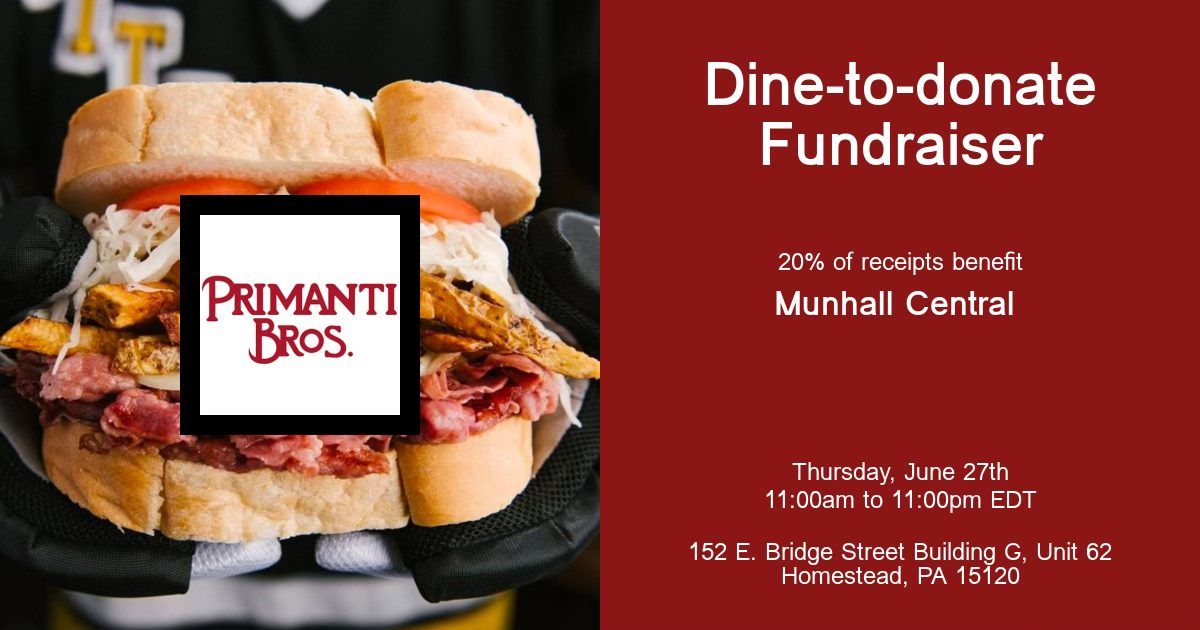 Munhall Central VFRC Dine To Donate