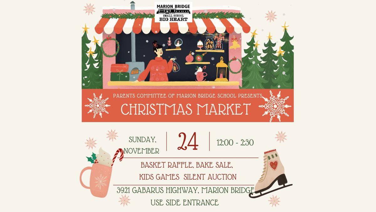 Parents Committee of Marion Bridge School Christmas Market Fundraiser