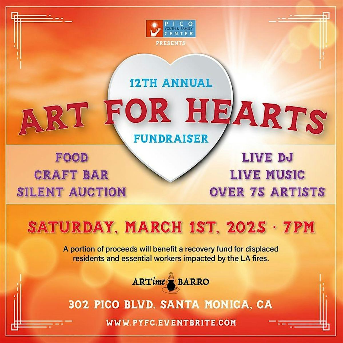 12th Annual Art For Hearts Fundraiser | Art Auction