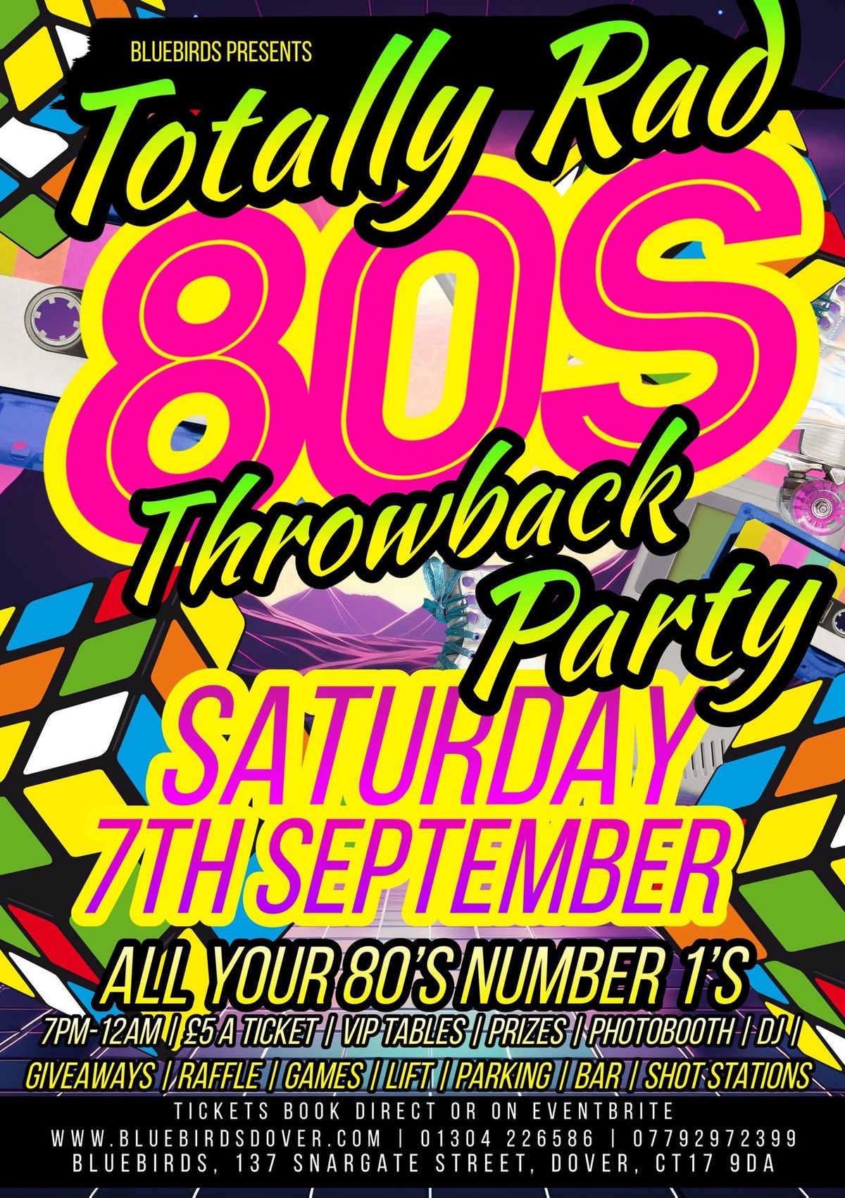 TOTALLY RAD 80\u2019S THROWBACK PARTAAAAAY