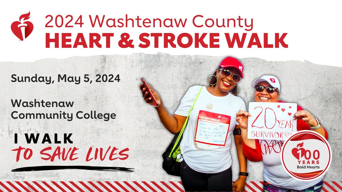 Washtenaw County Heart and Stroke Walk & 5K