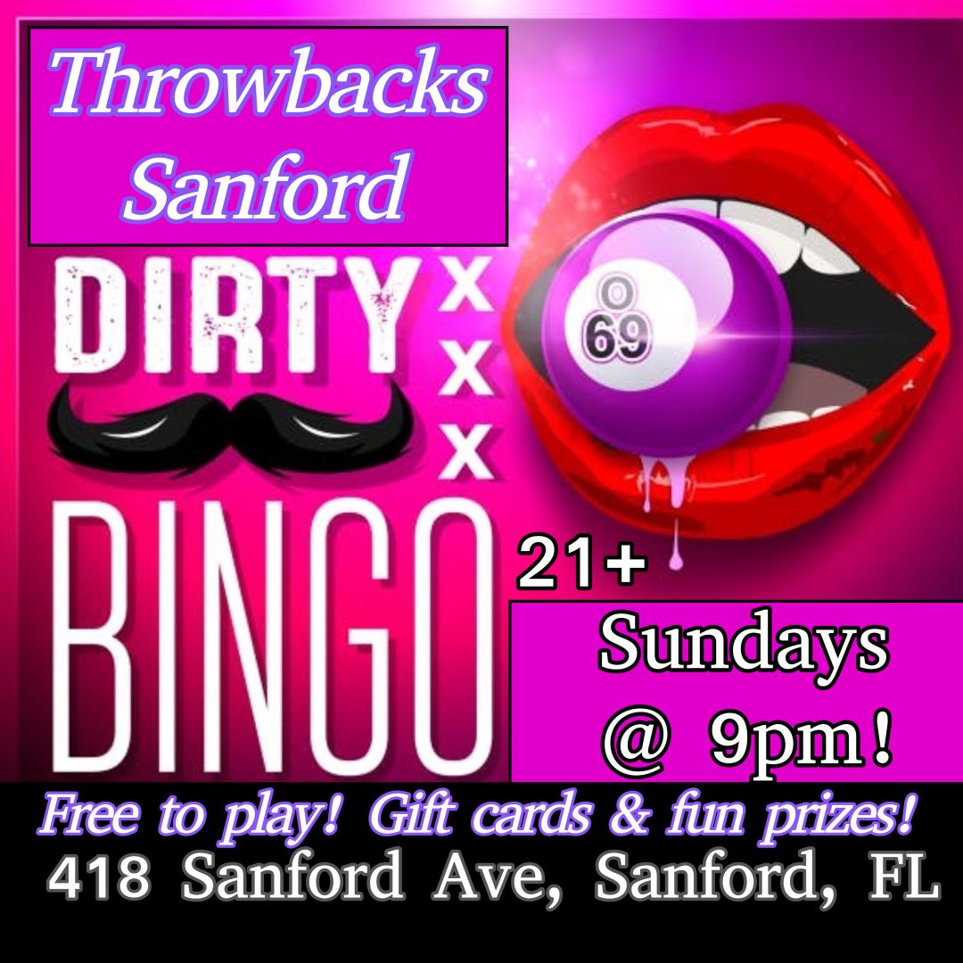 Dirty Bingo Night @ Throwbacks Sanford