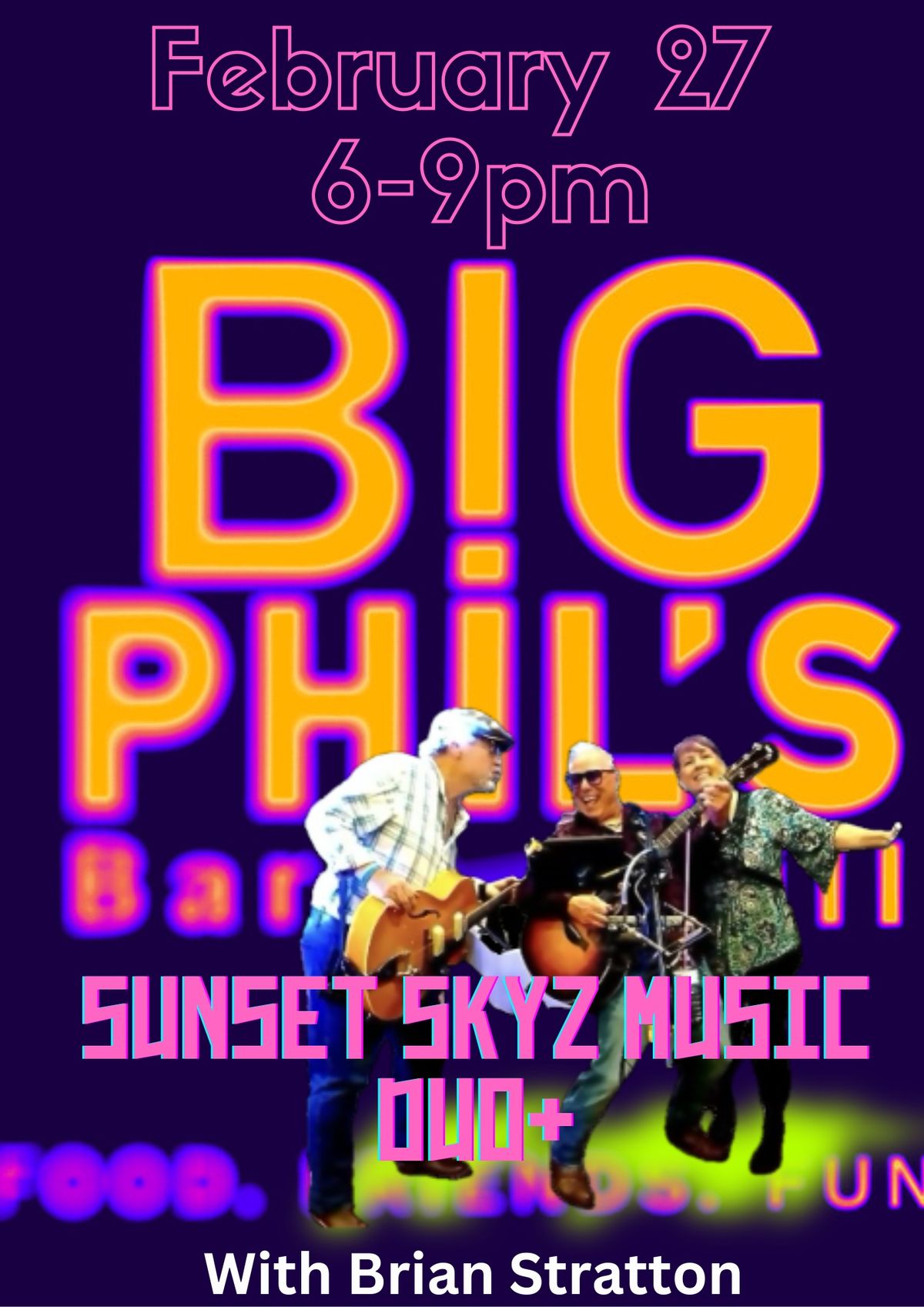 Sunset Skyz Music Duo+ @ Big Phil\u2019s Pottstown PA