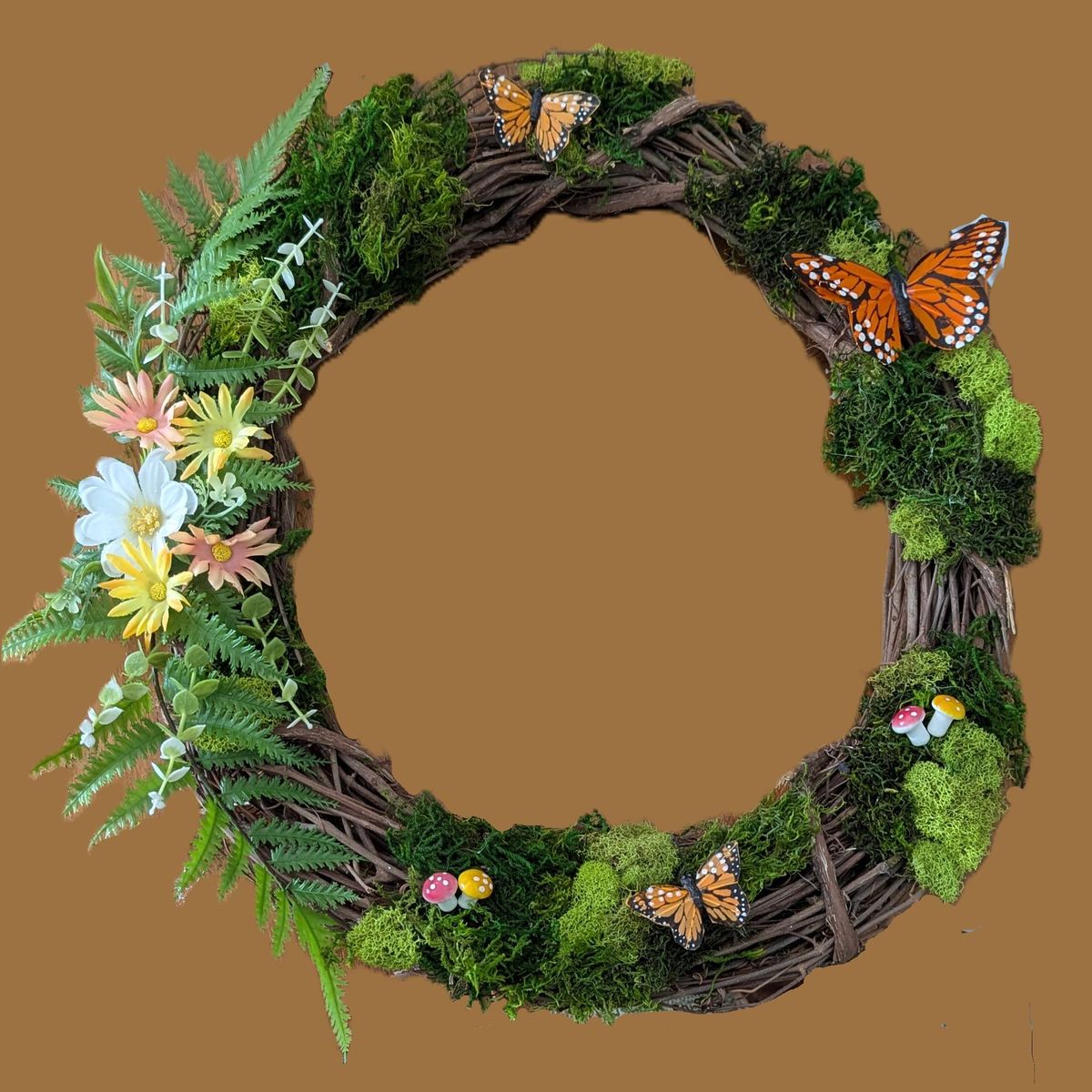 Whimsical Wreath Workshop at Werner Books