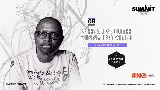 Summit Menlyn presents 2 Hours with VINNY DA VINCI