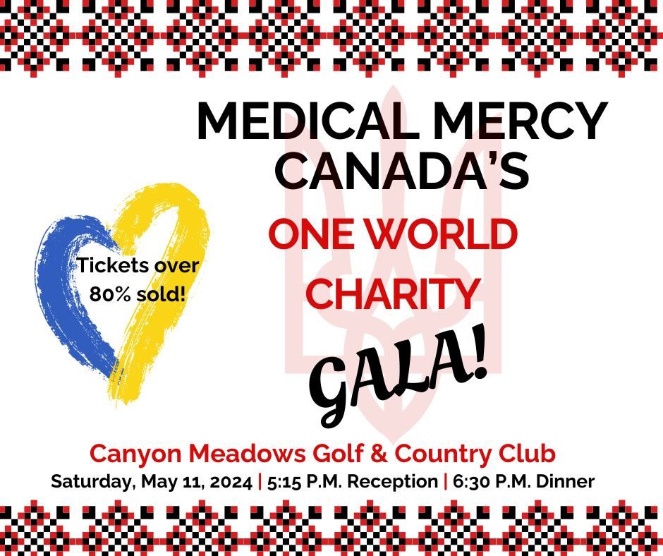 Medical Mercy Canada's 'One World' Gala 2024