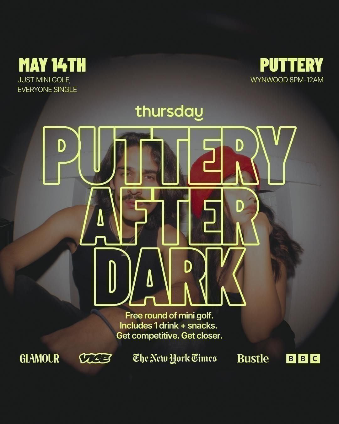 Thursday | Puttery After Dark: Exclusive Singles Night | Wynwood