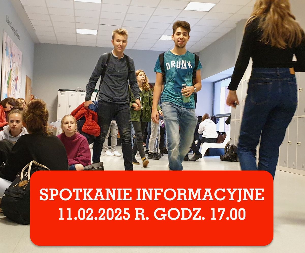 Spotkanie informacyjne w Liceum Da Vinci