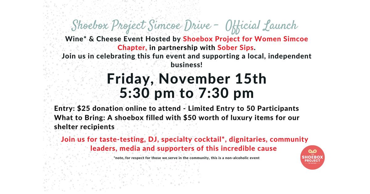 2024 Shoebox Project Simcoe Official Launch