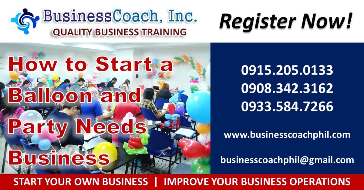 How to Start a Balloon and Party Needs Business