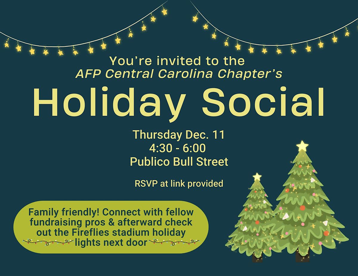 AFP Central Carolina Chapter Holiday Social
