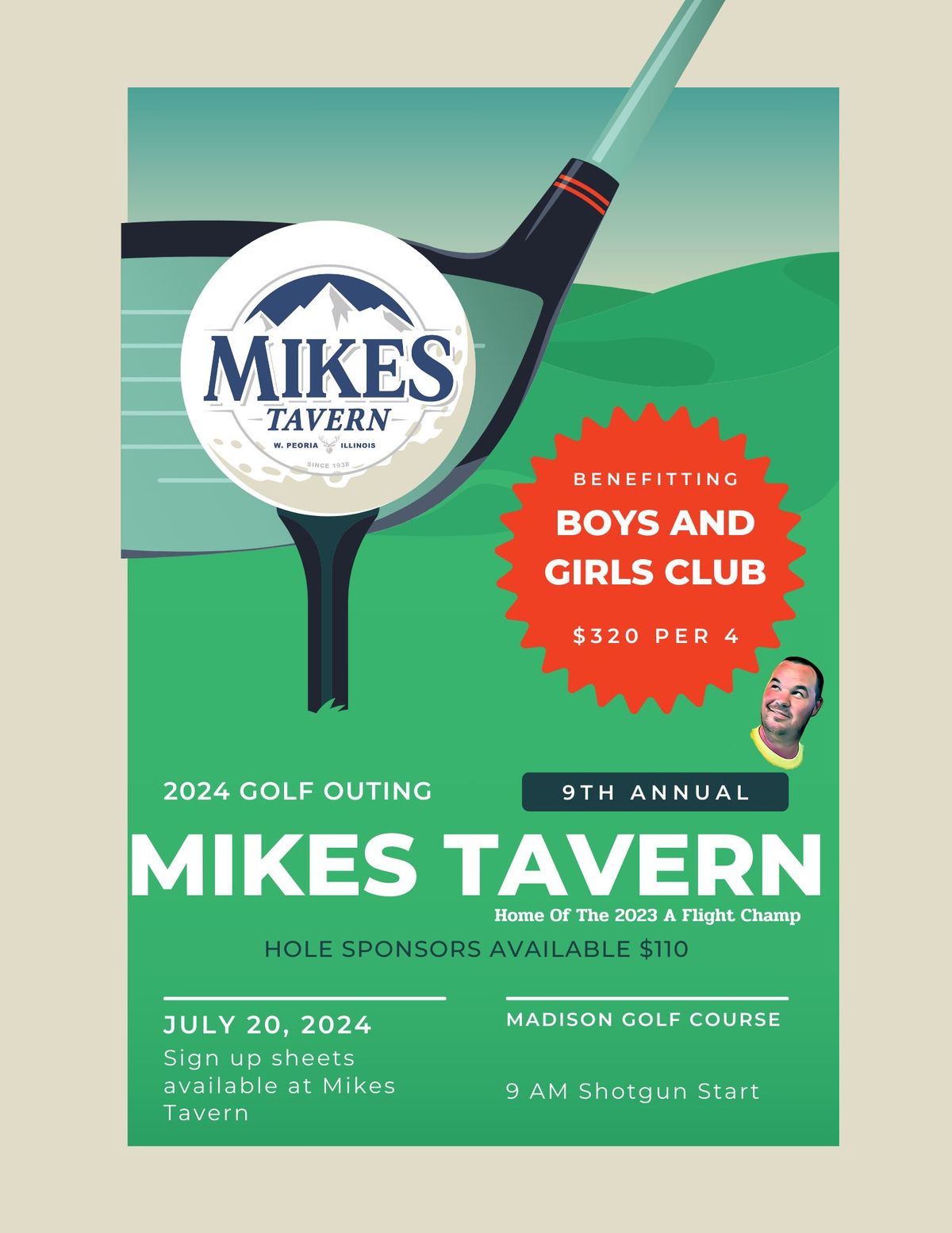 Mike's Tavern 2024 Golf Outing