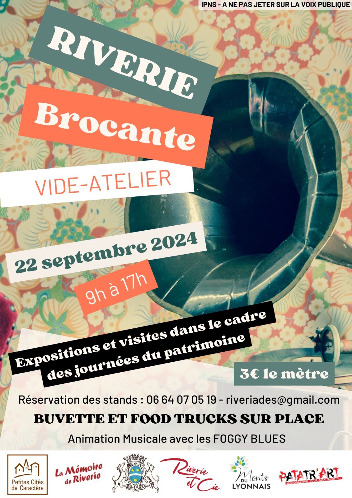 BROCANTE - VIDE GRENIER - VIDE ATELIER