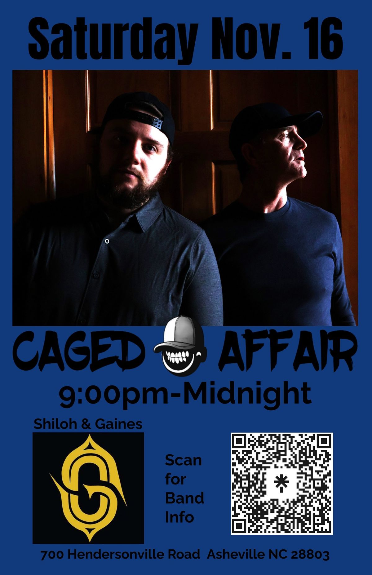 Caged Affair @ Shiloh & Gaines Asheville NC 