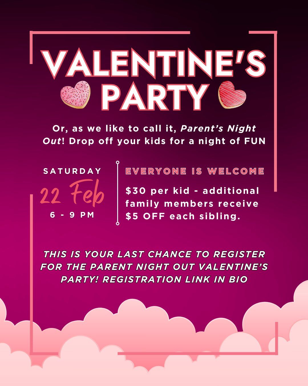 Val Pal Parent Night Out Party! \ud83d\udc95