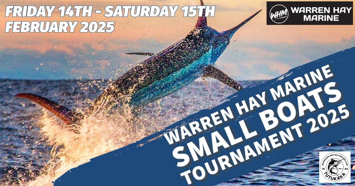 WARREN HAY MARINE SMALL BOATS TOURNAMENT 2025