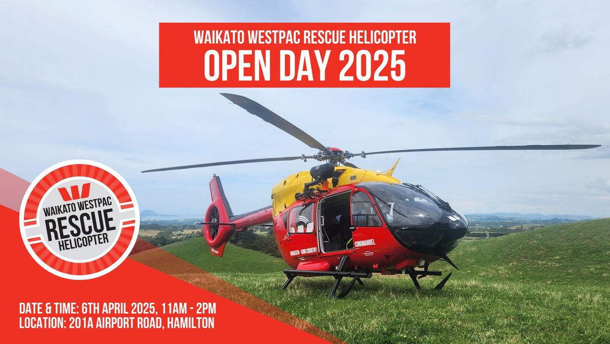 Waikato Westpac Rescue Helicopter Open Day 2025