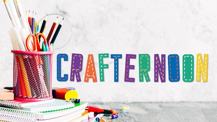 Crafternoon at Potomac Library