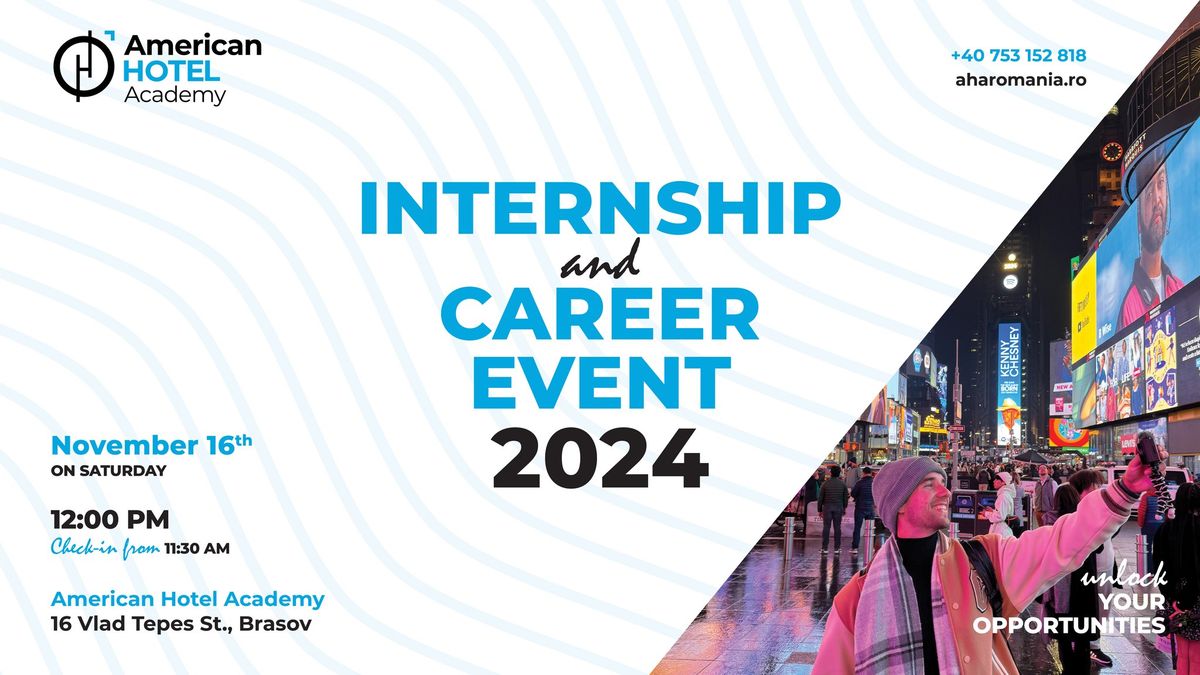 Internship and Career Event 2024