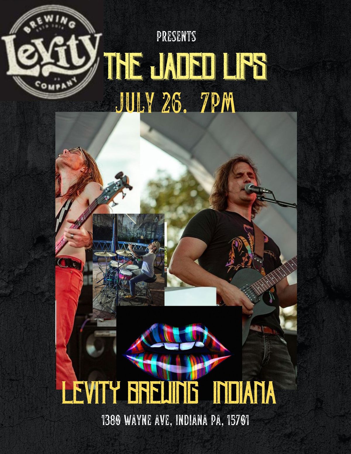 The Jaded Lips live at Levity Brewing Indiana (7\/26\/2024)
