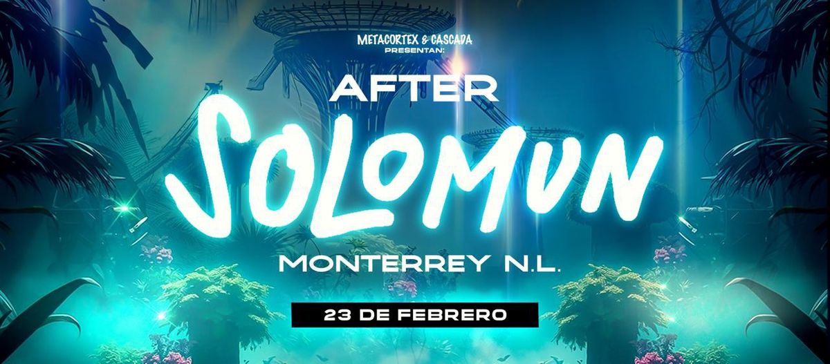 After del Evento Solomun 