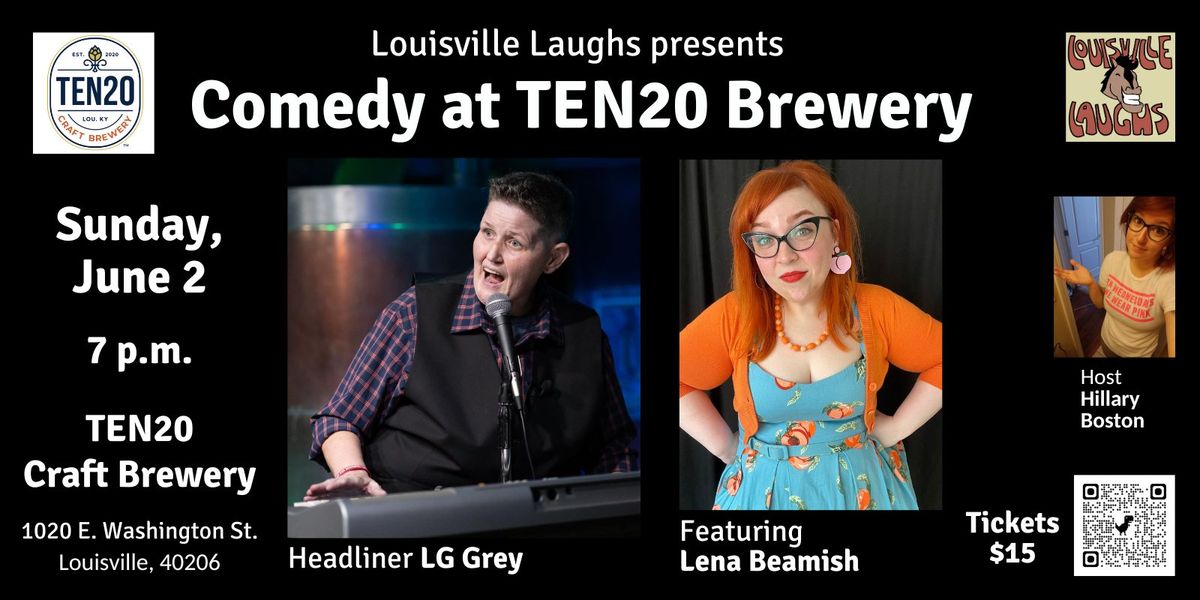 June 2 Comedy at TEN20 Brewery