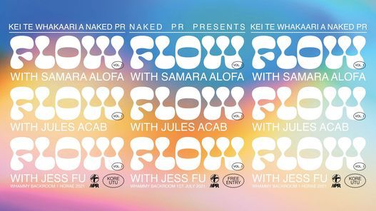 FLOW Vol.1 Samara Alofa, Jules Acab and Jess Fu