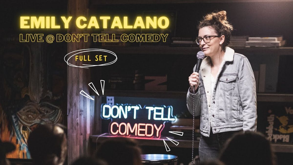 Emily Catalano at Wiseguys Comedy Club Salt Lake City