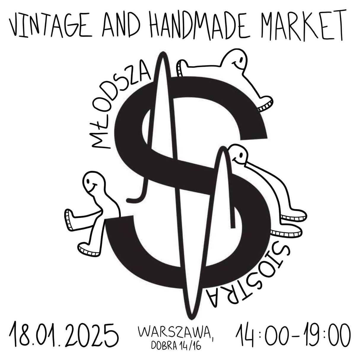 WARSZAWA M\u0141ODSZA SIOSTRA: VINTAGE AND HANDMADE MARKET | 18.01.2025