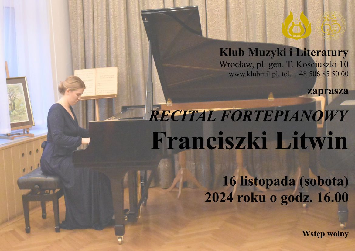 Recital fortepianowy Franciszki Litwin