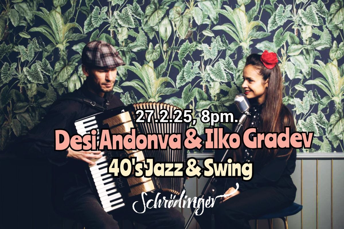 Voice & Accordion \u2606 40's Jazz & Swing