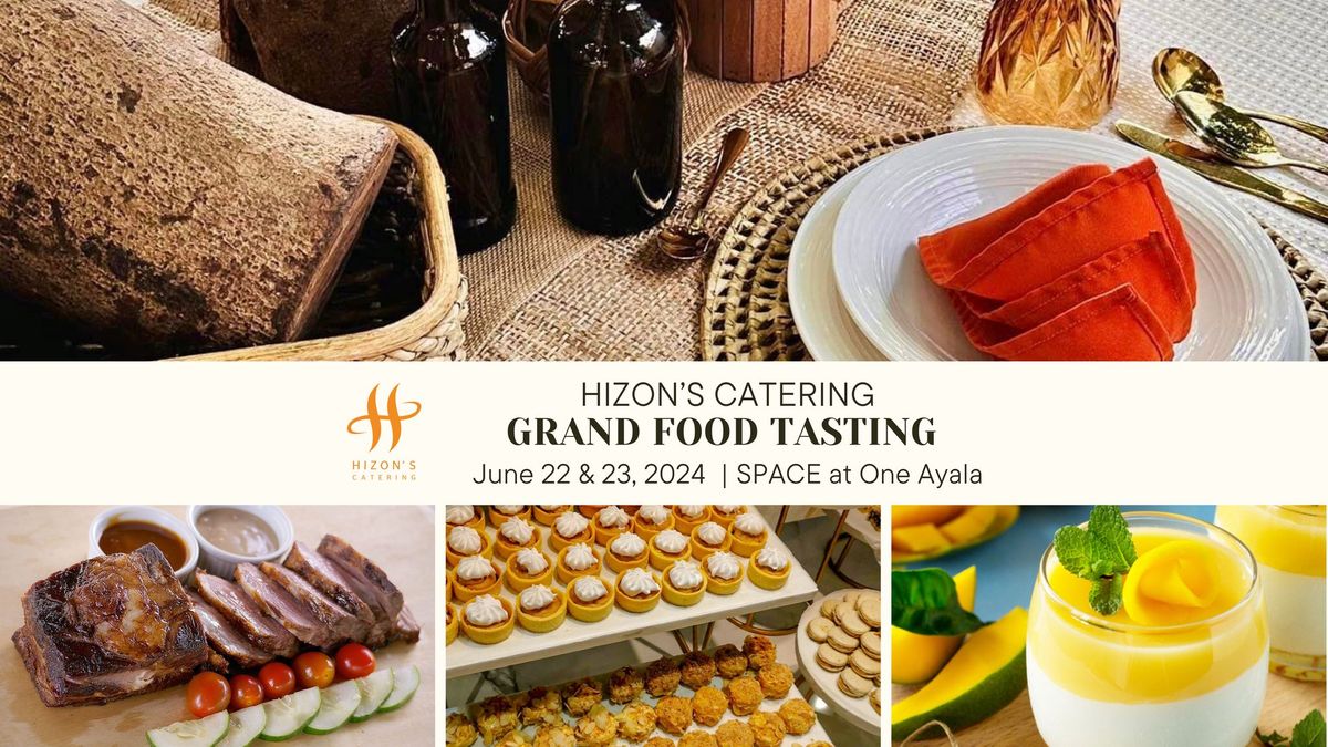 Hizon's Catering Grand Food Tasting at the 19th Philippine Wedding Summit