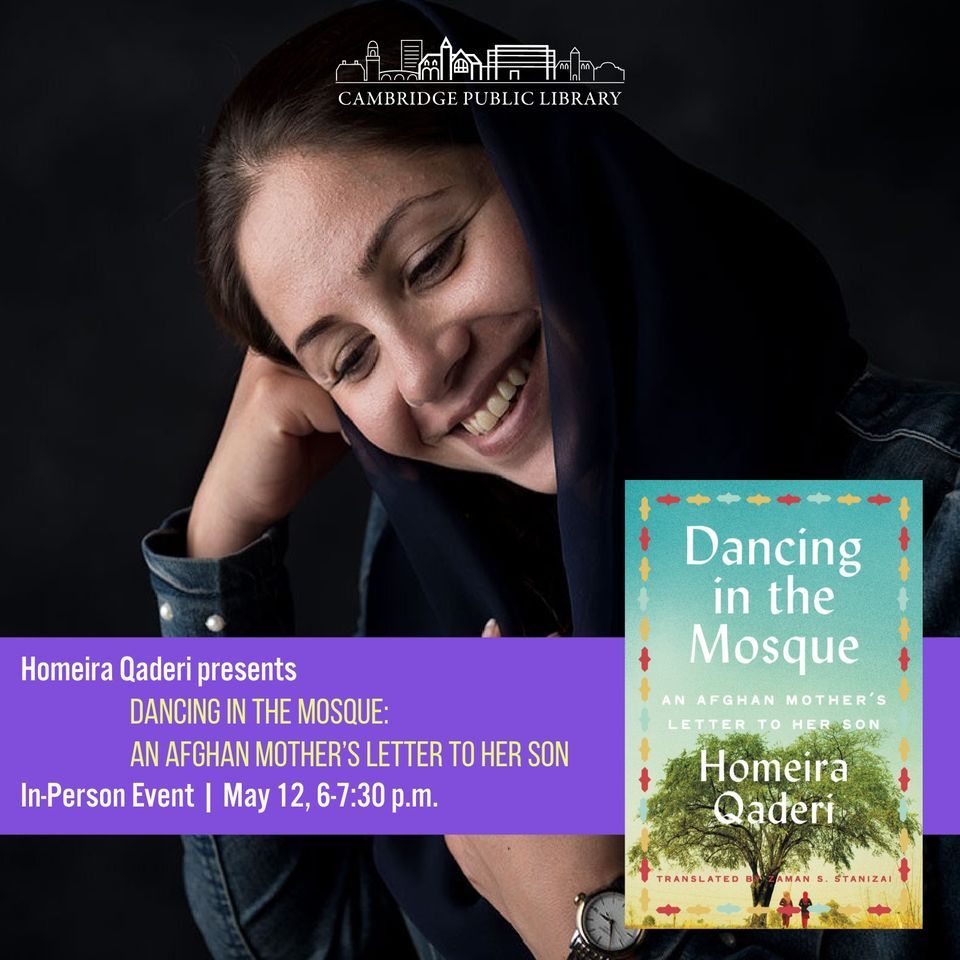 Homeira Qaderi Presents Dancing in the Mosque: An Afghan Mother's Letter to Her Son (Bilingual)